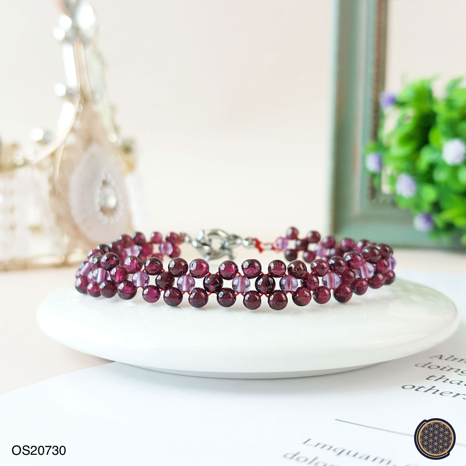 Red Garnet Bracelet 