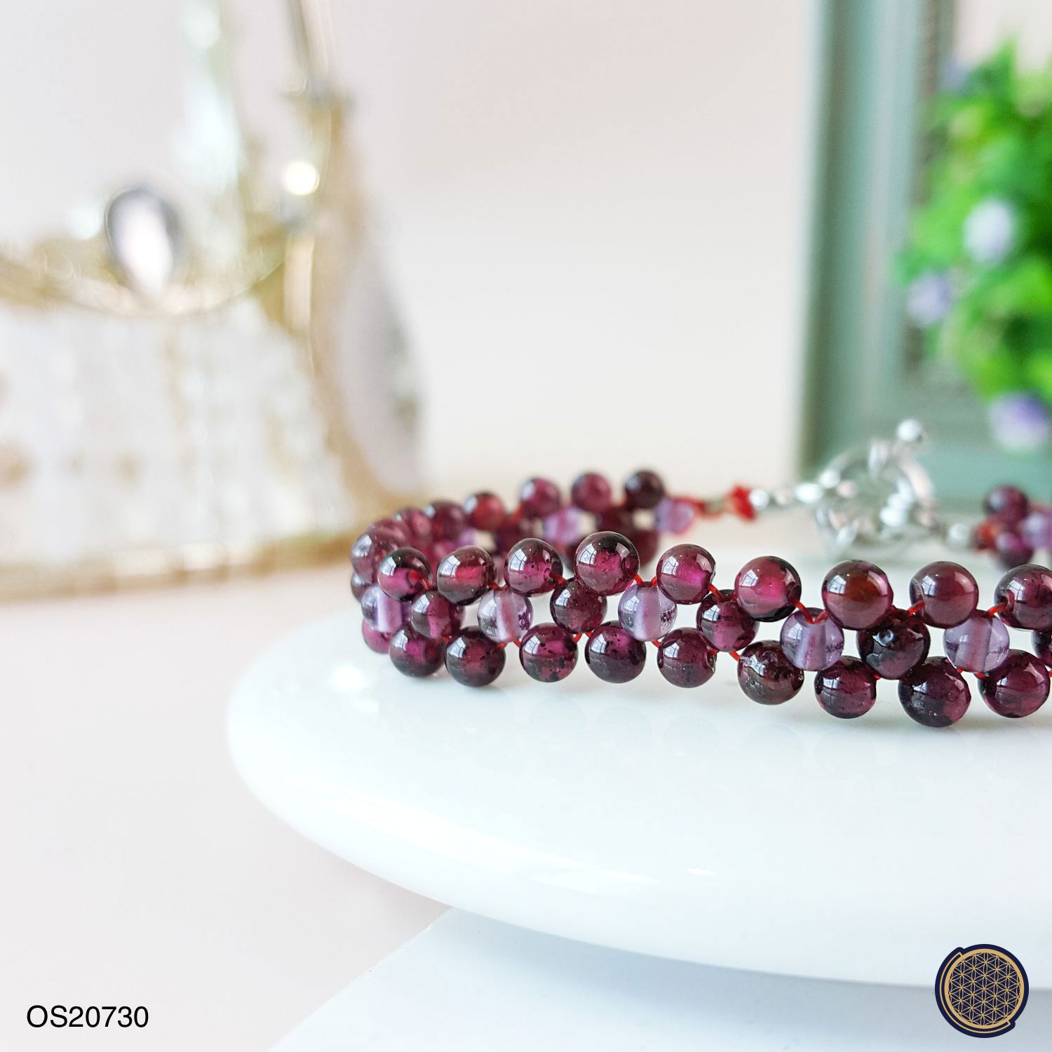 Red Garnet Bracelet 