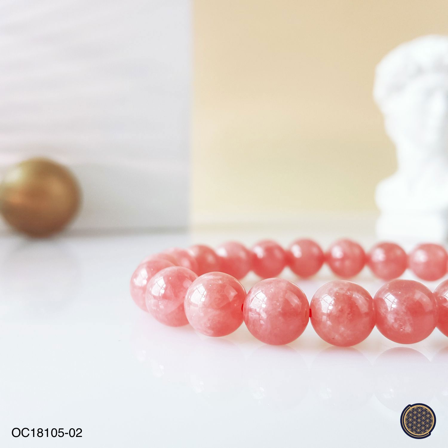 8-8.5mm Agentina Rhodochrosite  Bracelet