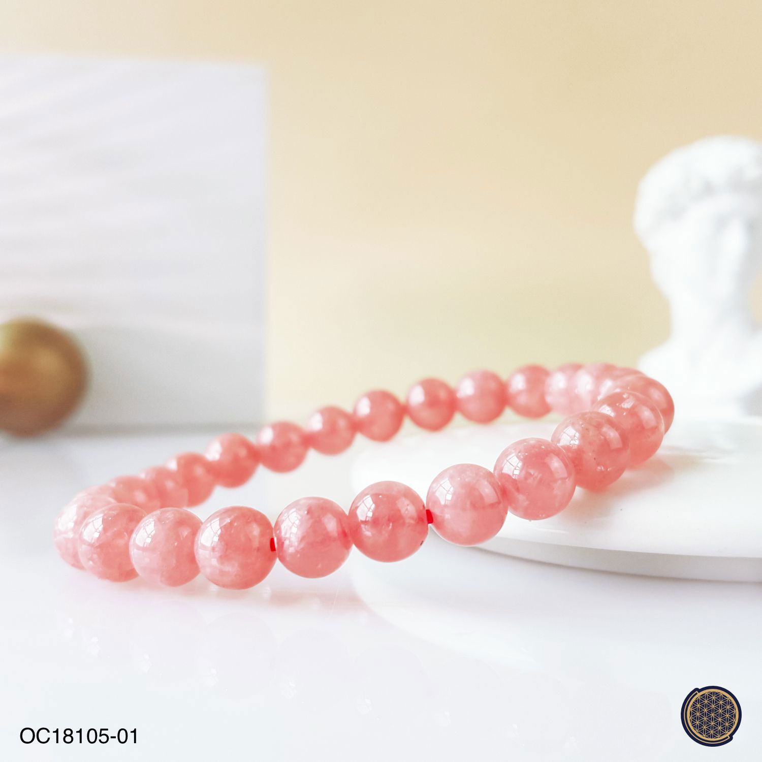 7-7.5mm Agentina Rhodochrosite  Bracelet