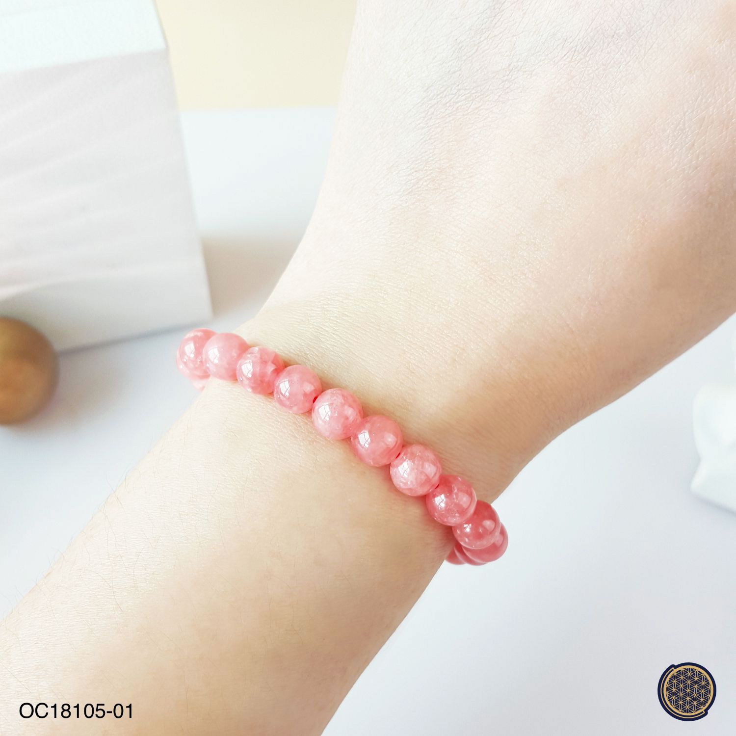 7-7.5mm Agentina Rhodochrosite  Bracelet