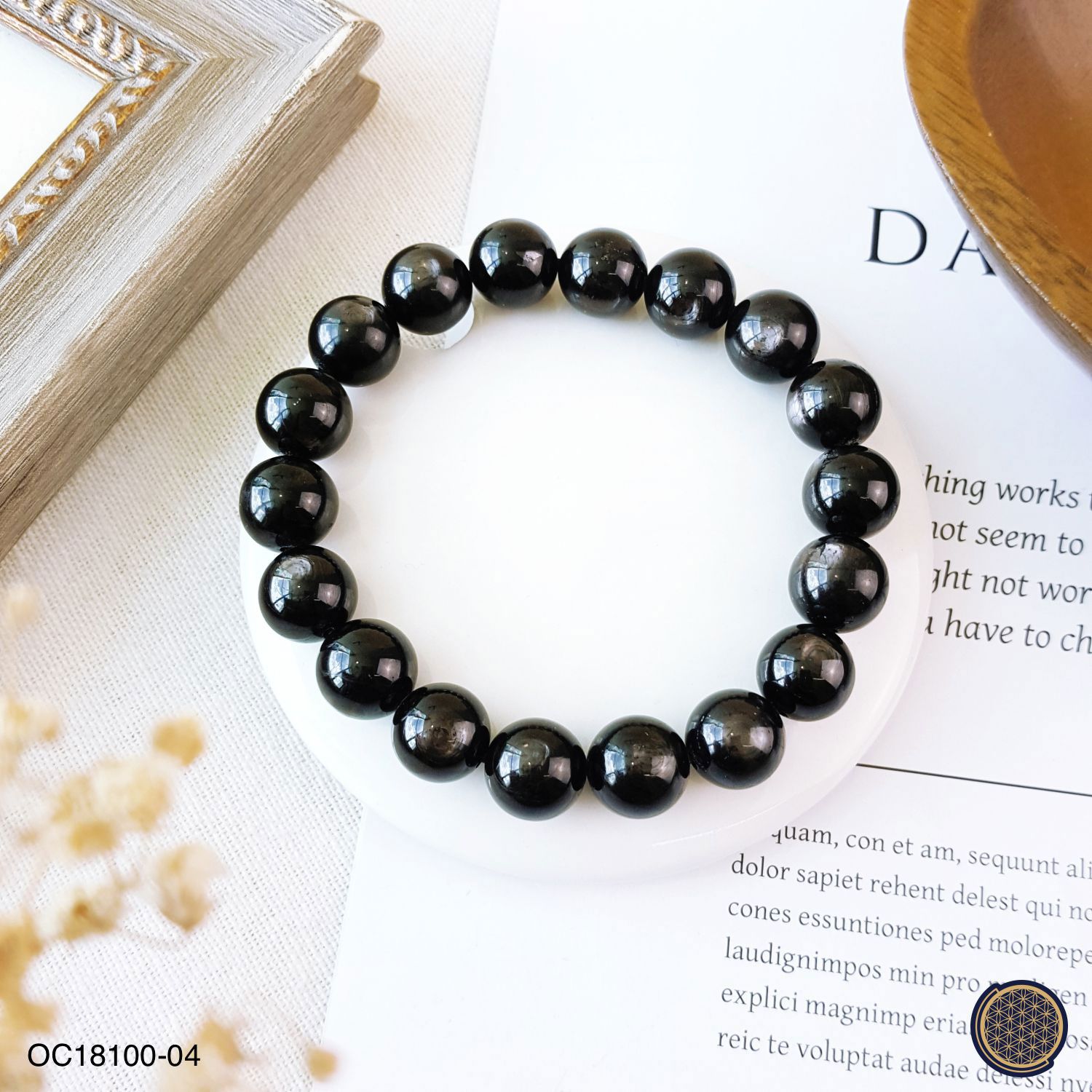 11-11.5mm Hypersthene Bracelet