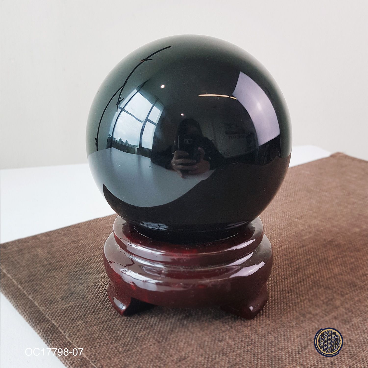 Black Obsidian Ball