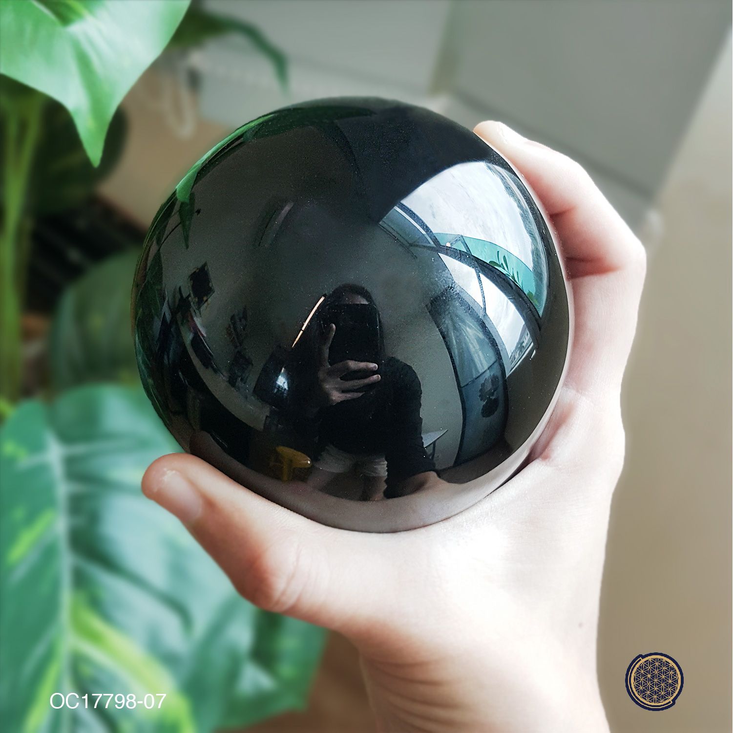 Black Obsidian Ball