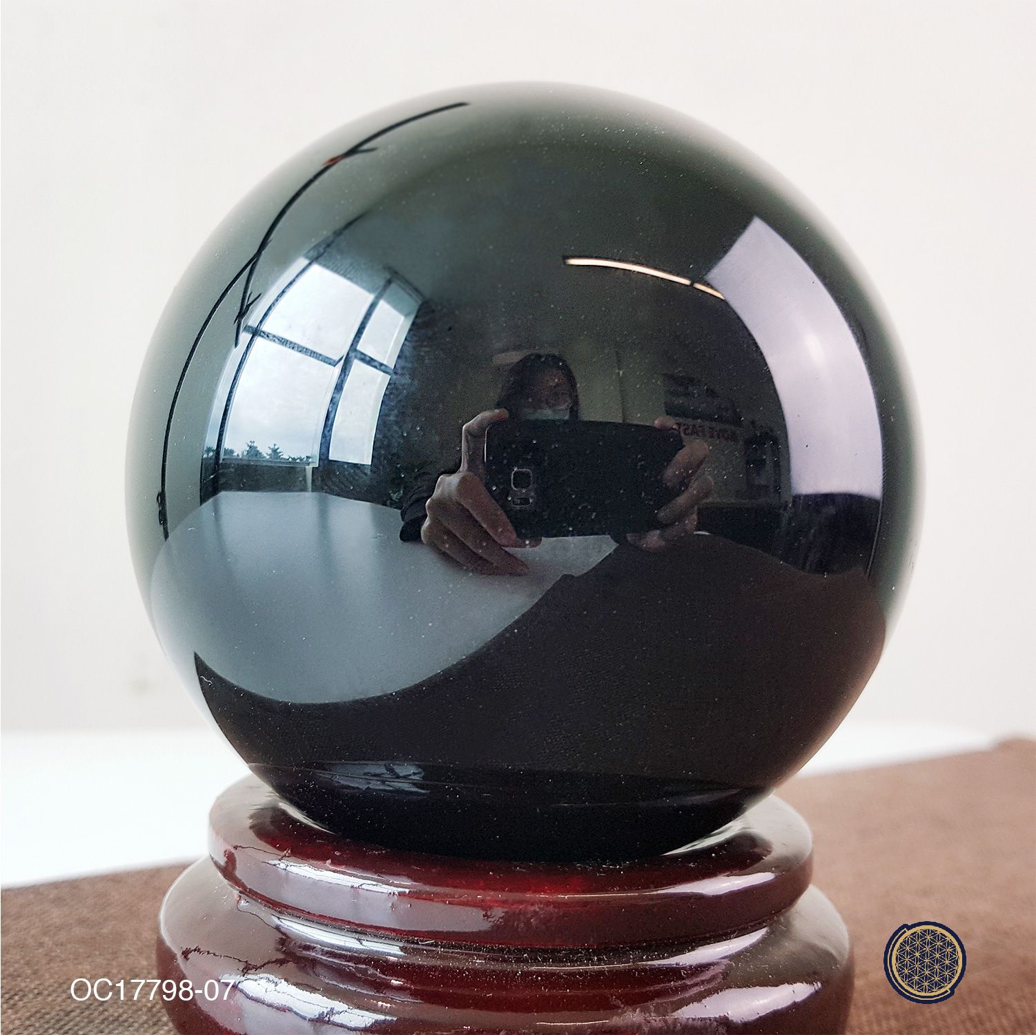 Black Obsidian Ball