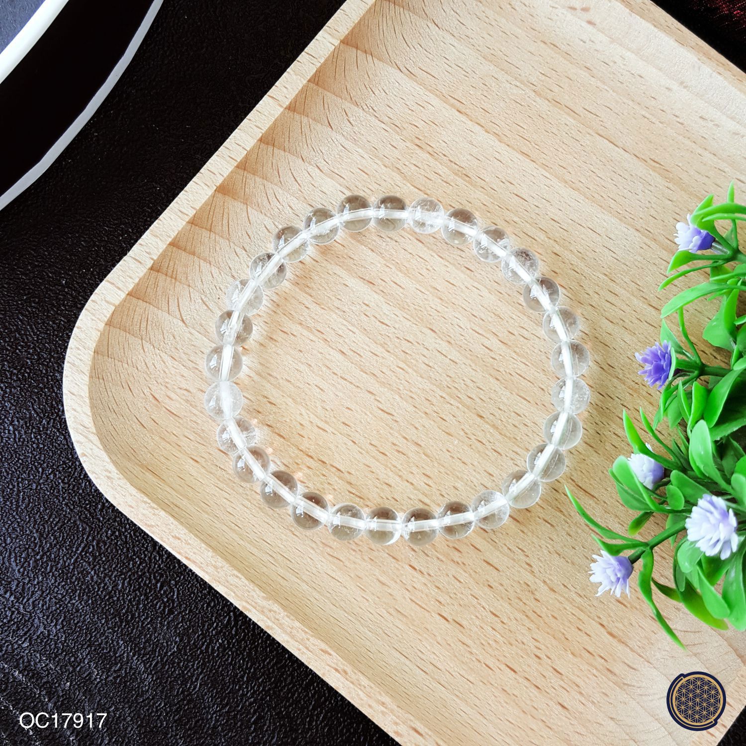 6mm Clear Quartz Bracelet