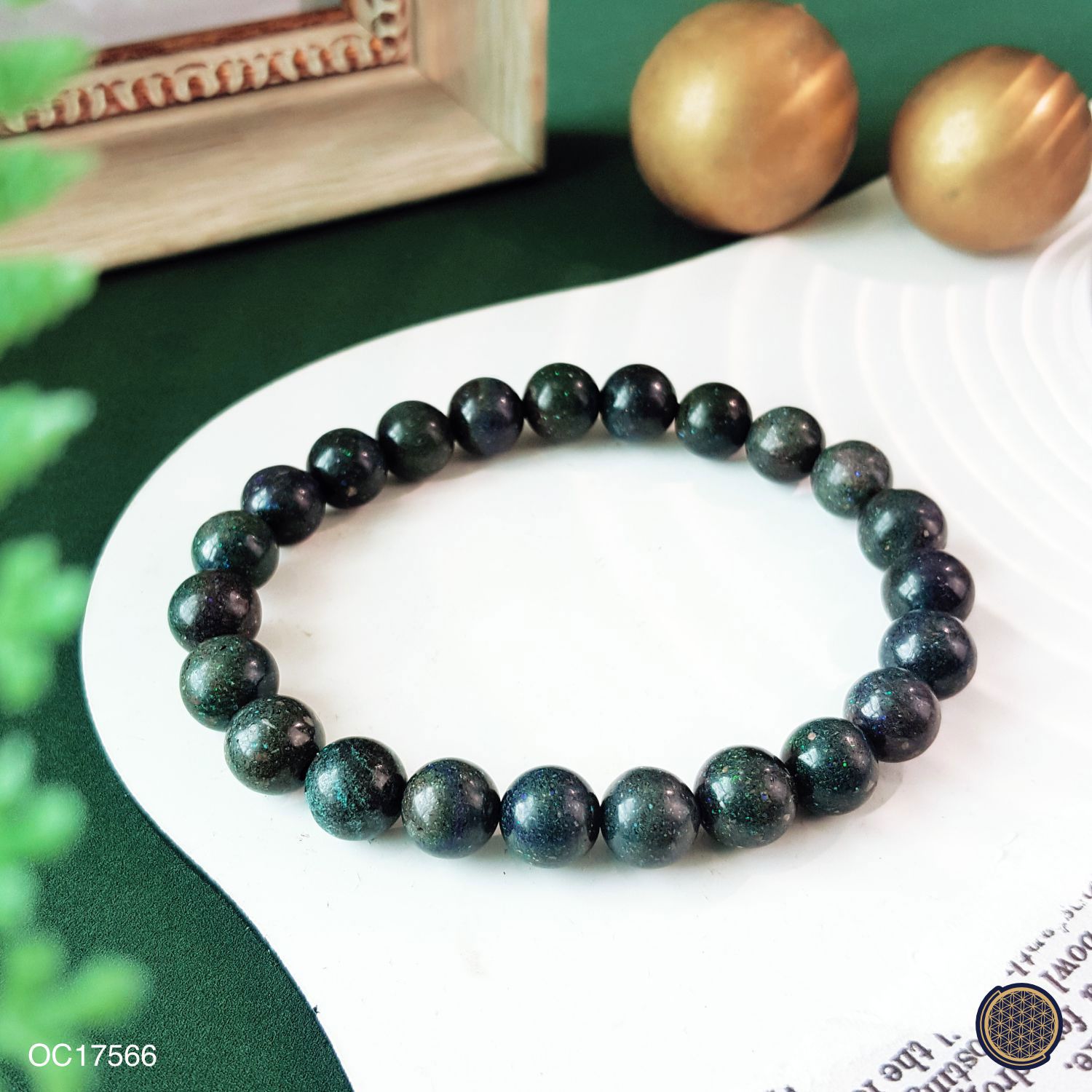 8-8.5mm Black Opal Bracelet