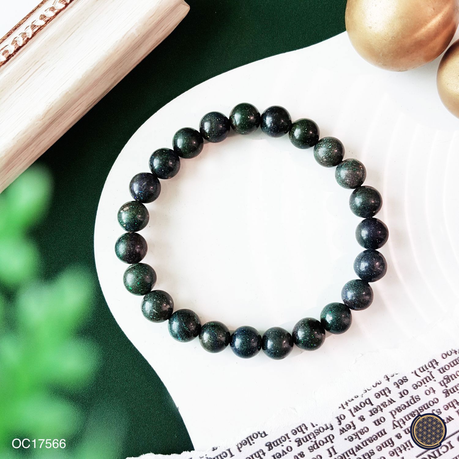 8-8.5mm Black Opal Bracelet
