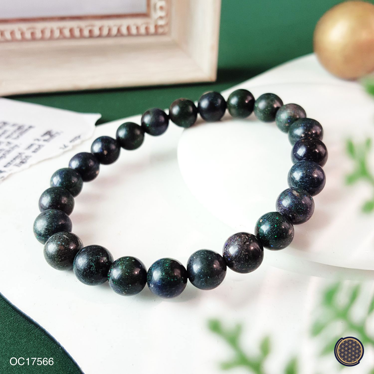 8-8.5mm Black Opal Bracelet