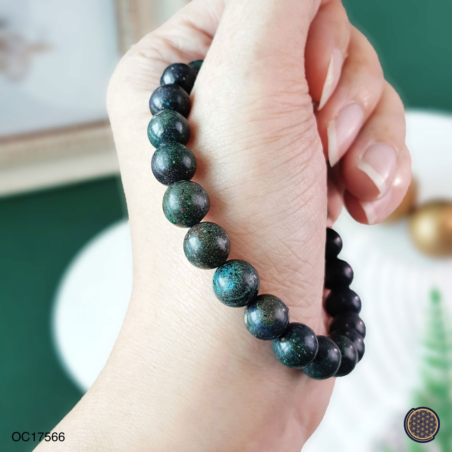8-8.5mm Black Opal Bracelet