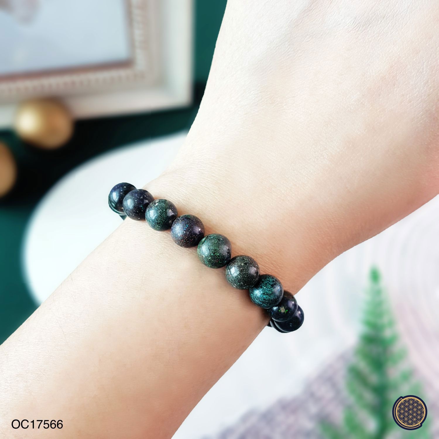 8-8.5mm Black Opal Bracelet