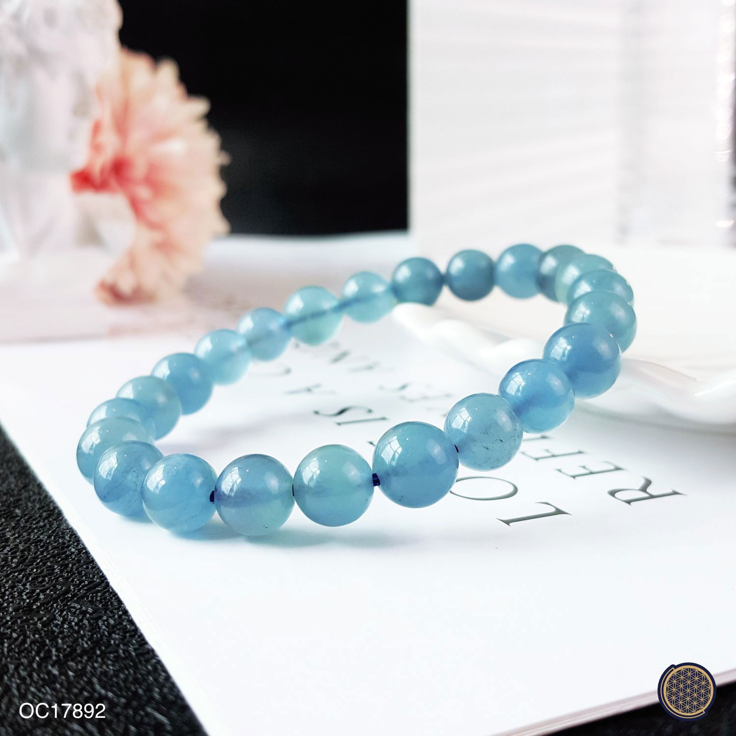 8-8.5mm Aquamarine Bracelet