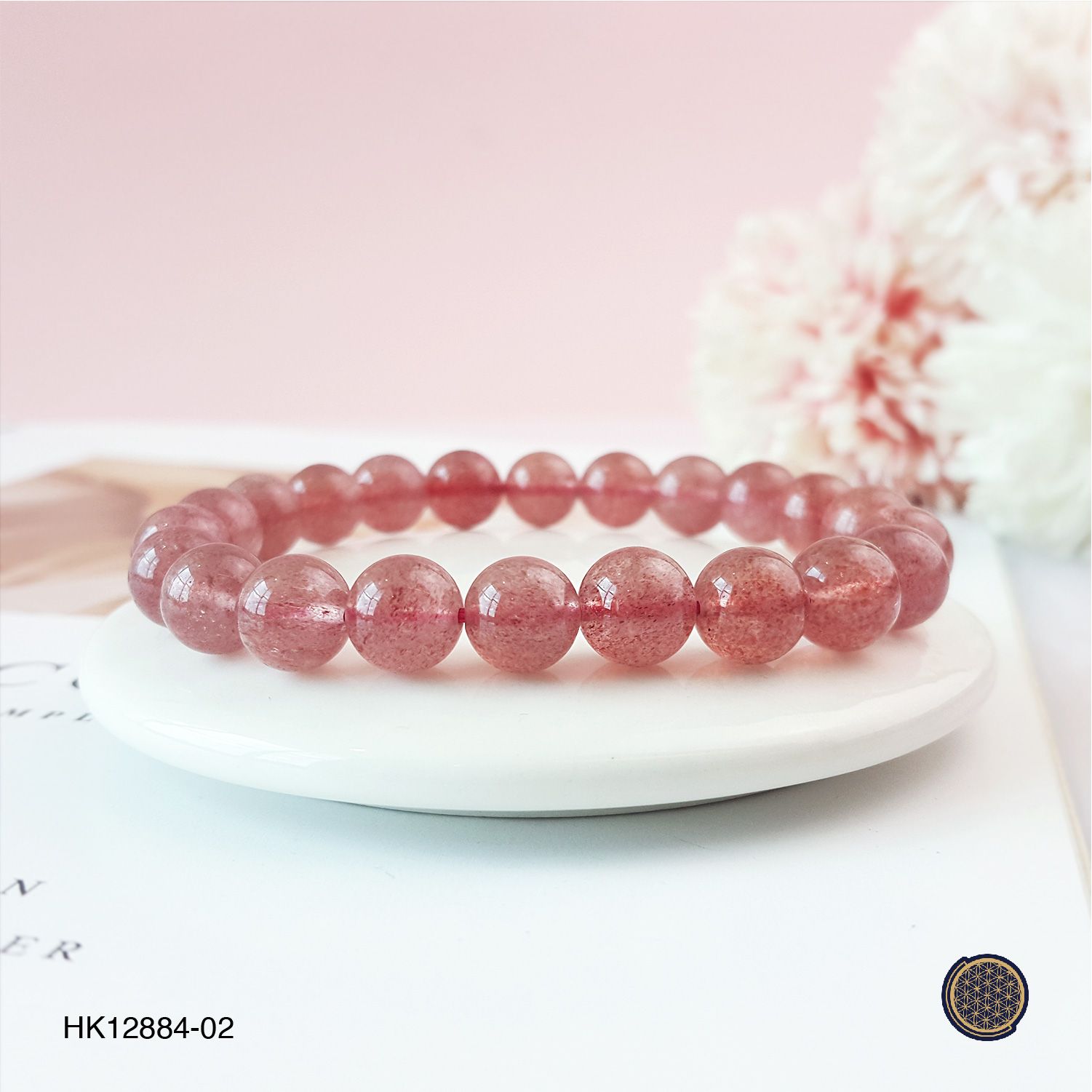 9-9.5mm Strawberry Stone Bracelet