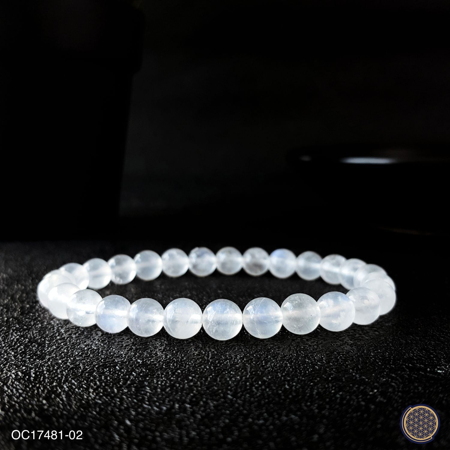 7-7.5mm Blue Shine Moonstone Bracelet