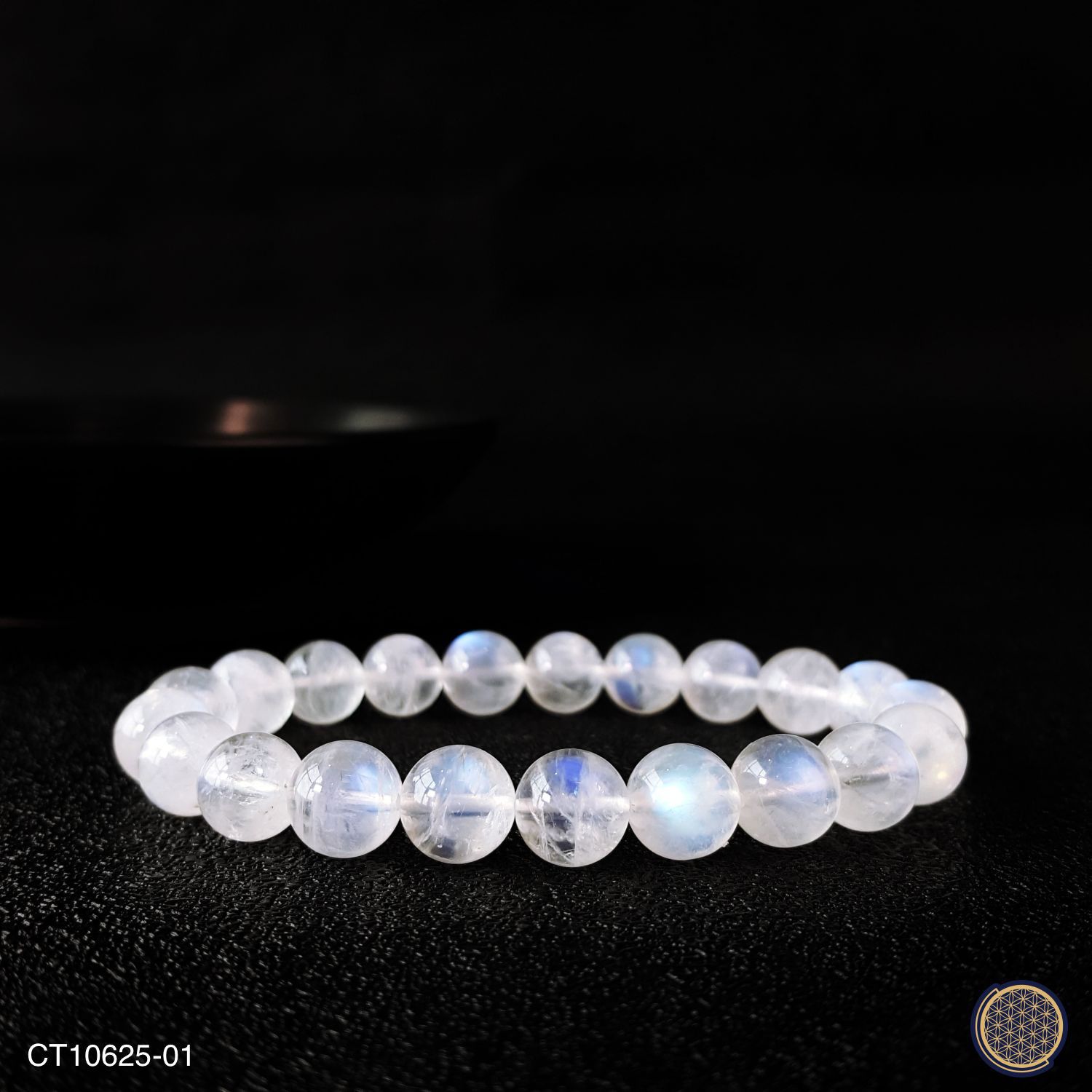 9mm Superior Rainbow Moonstone Bracelet