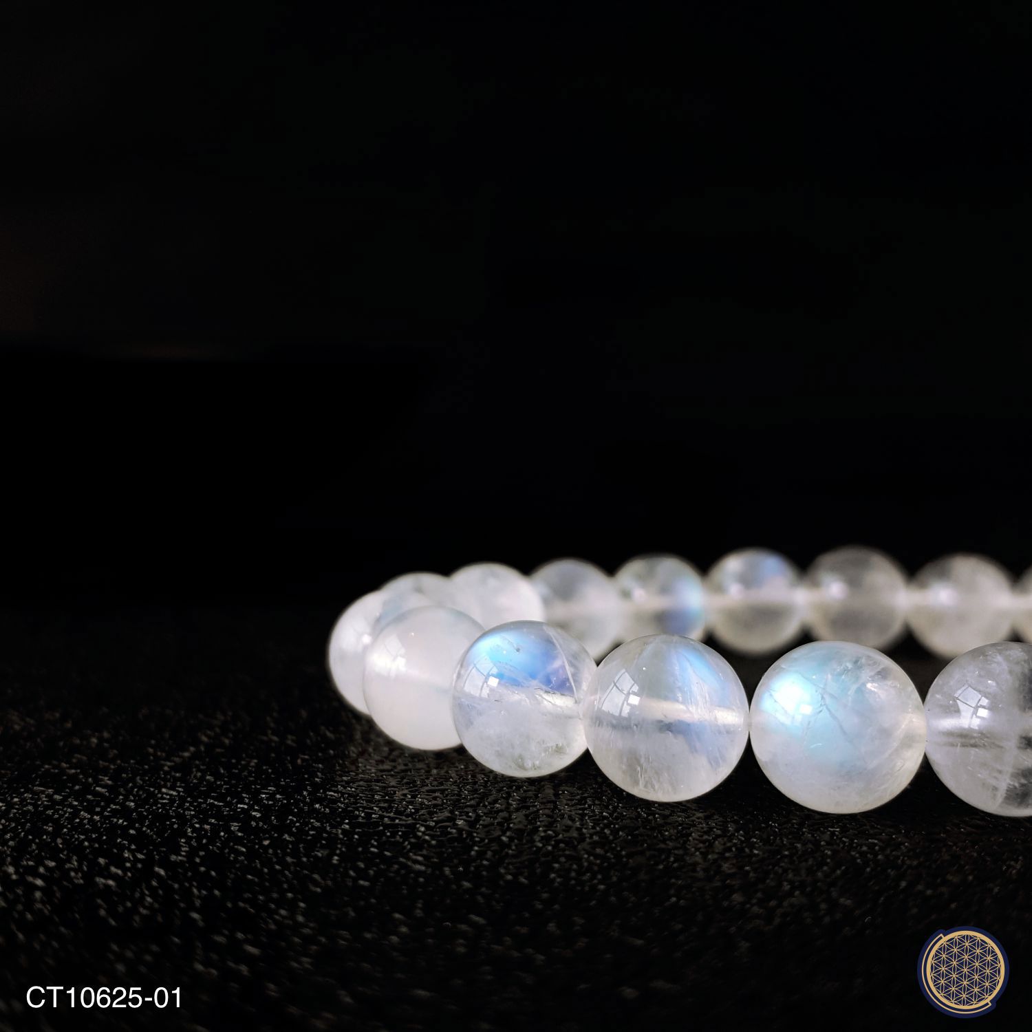 9mm Superior Rainbow Moonstone Bracelet