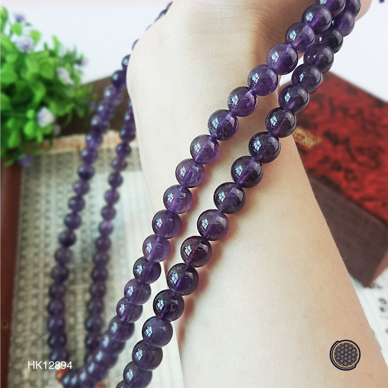 8mm Amethyst Rosary