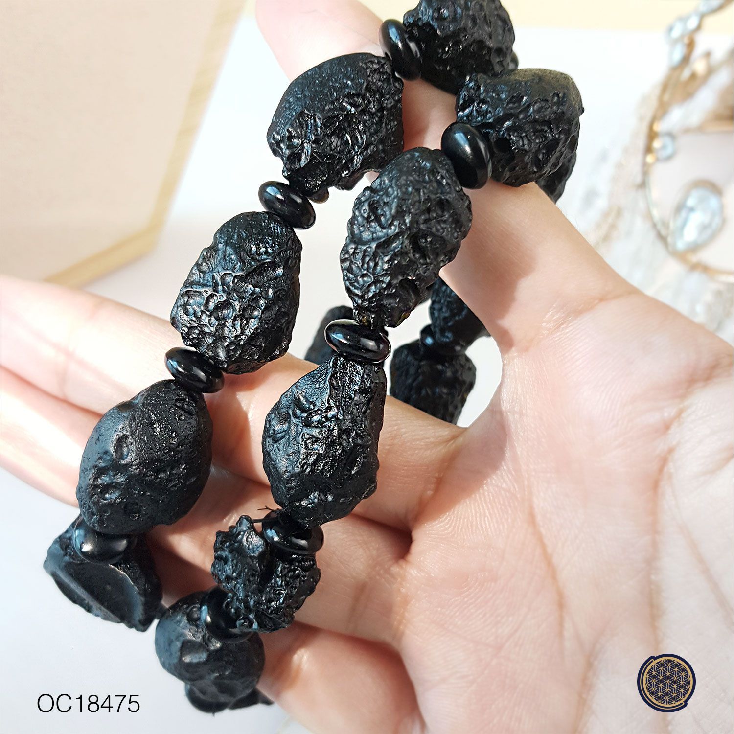 Tektite Raw Bracelet