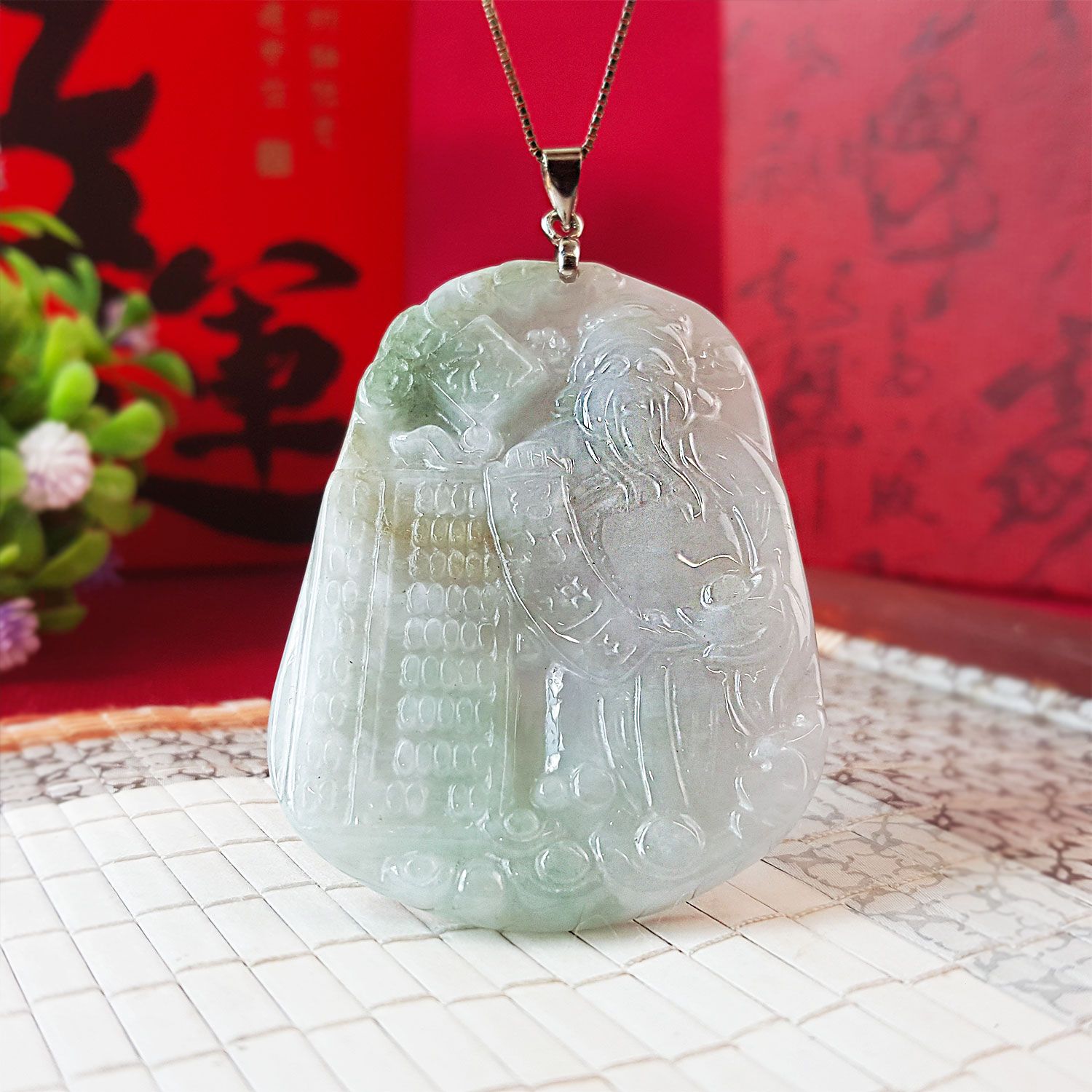 玉石雕刻吊坠