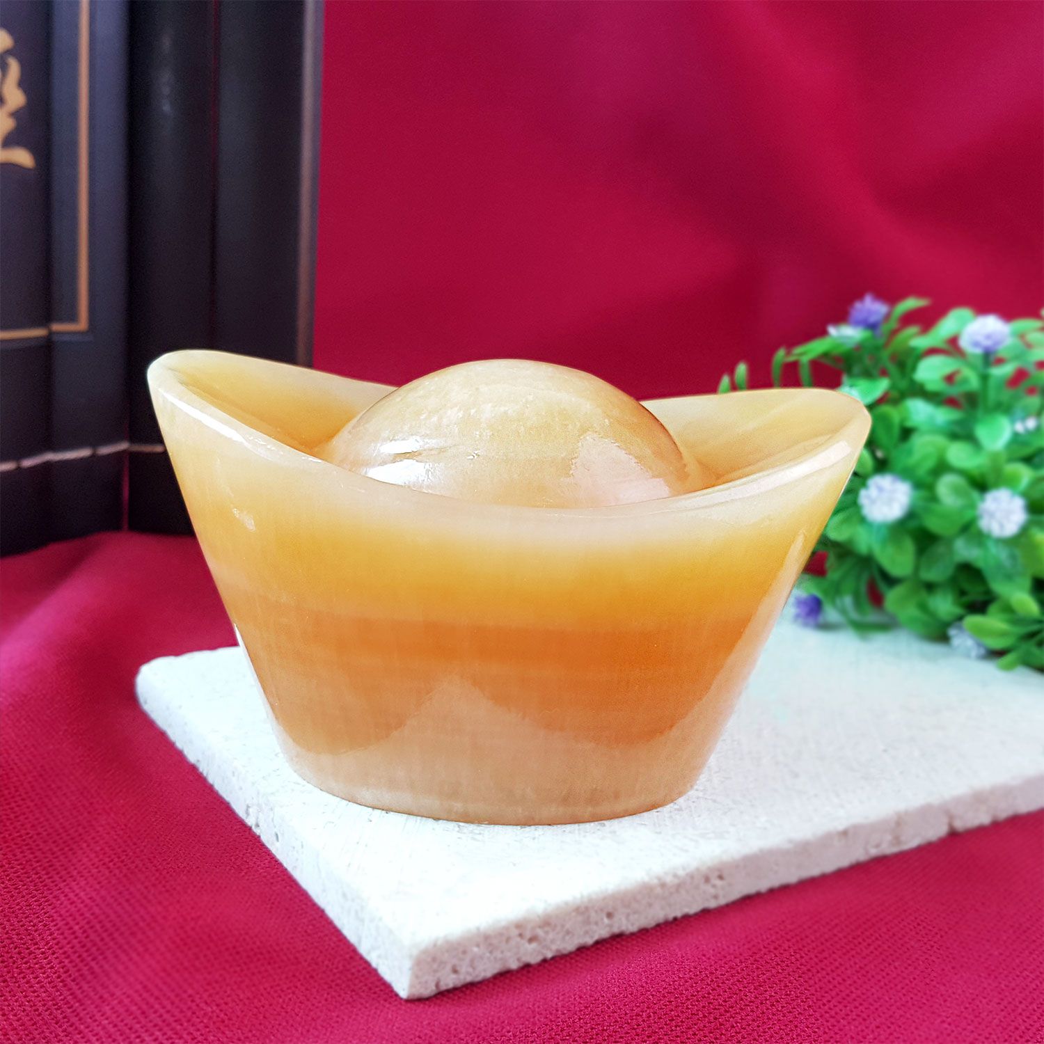 黄玉元宝 (10CM)
