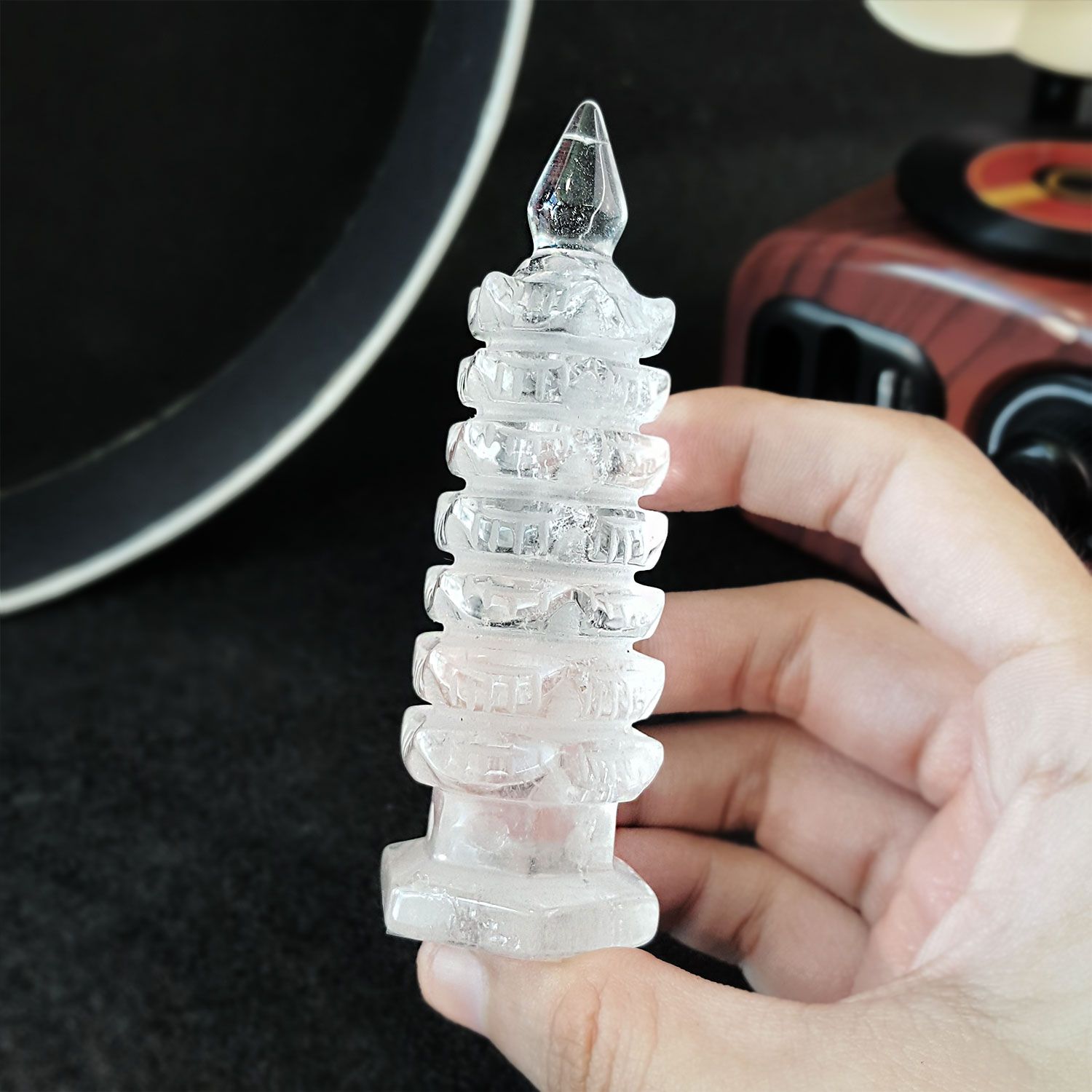 白水晶文昌塔