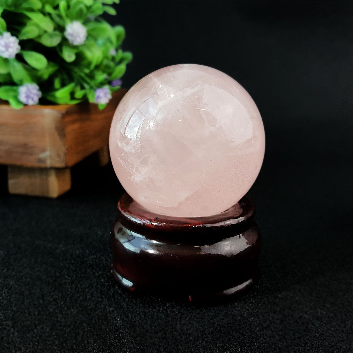 粉晶球