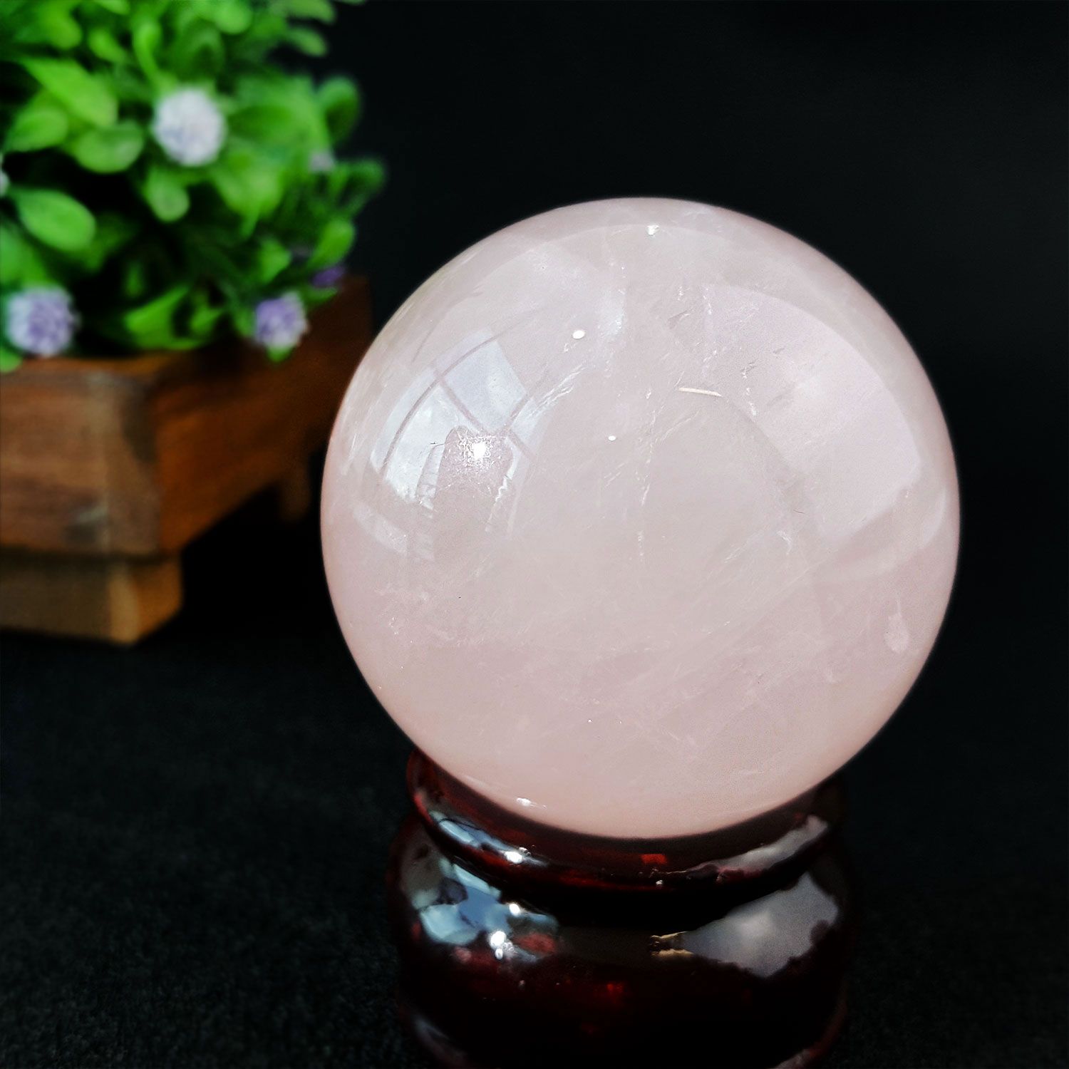 粉晶球