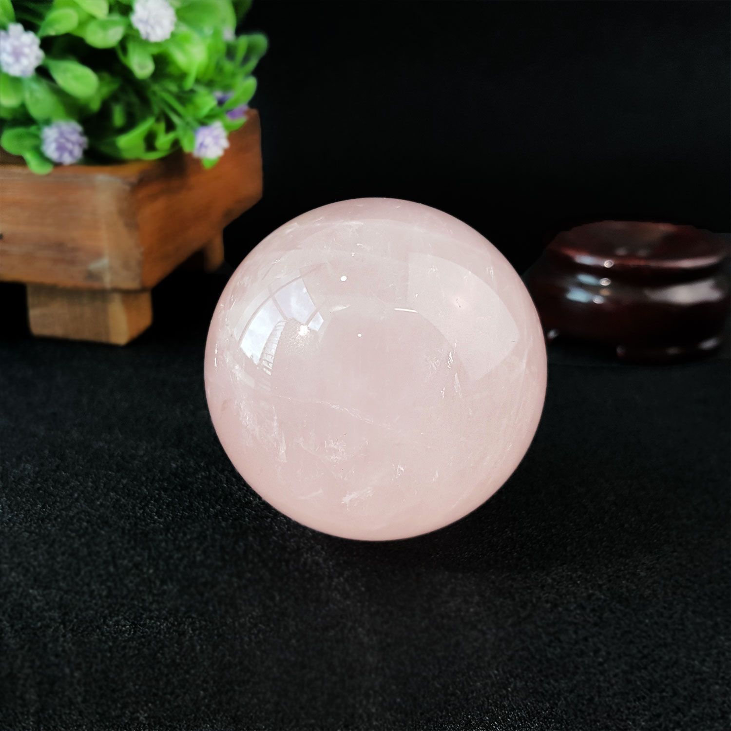 粉晶球