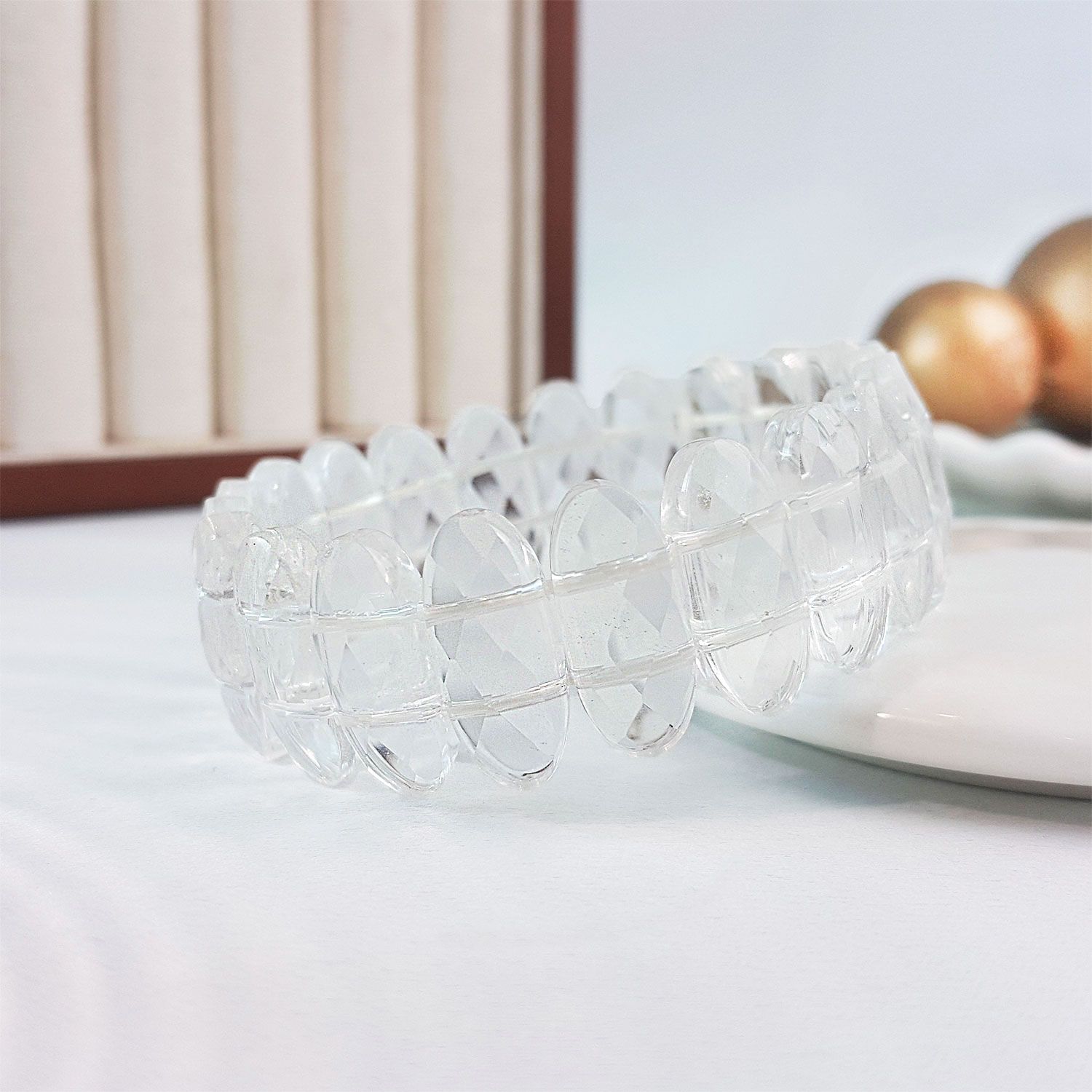 9X20mm 白水晶手排