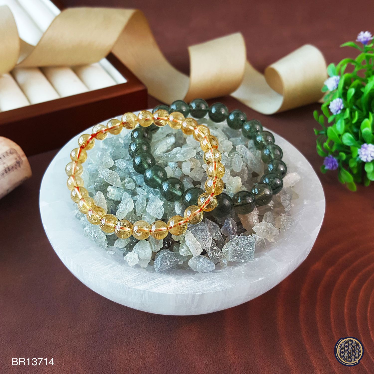 摩洛哥透石膏碗 - 12CM