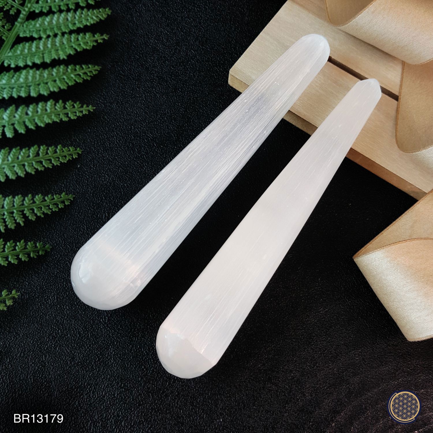 140mm Morocco Selenite Massage Bar  