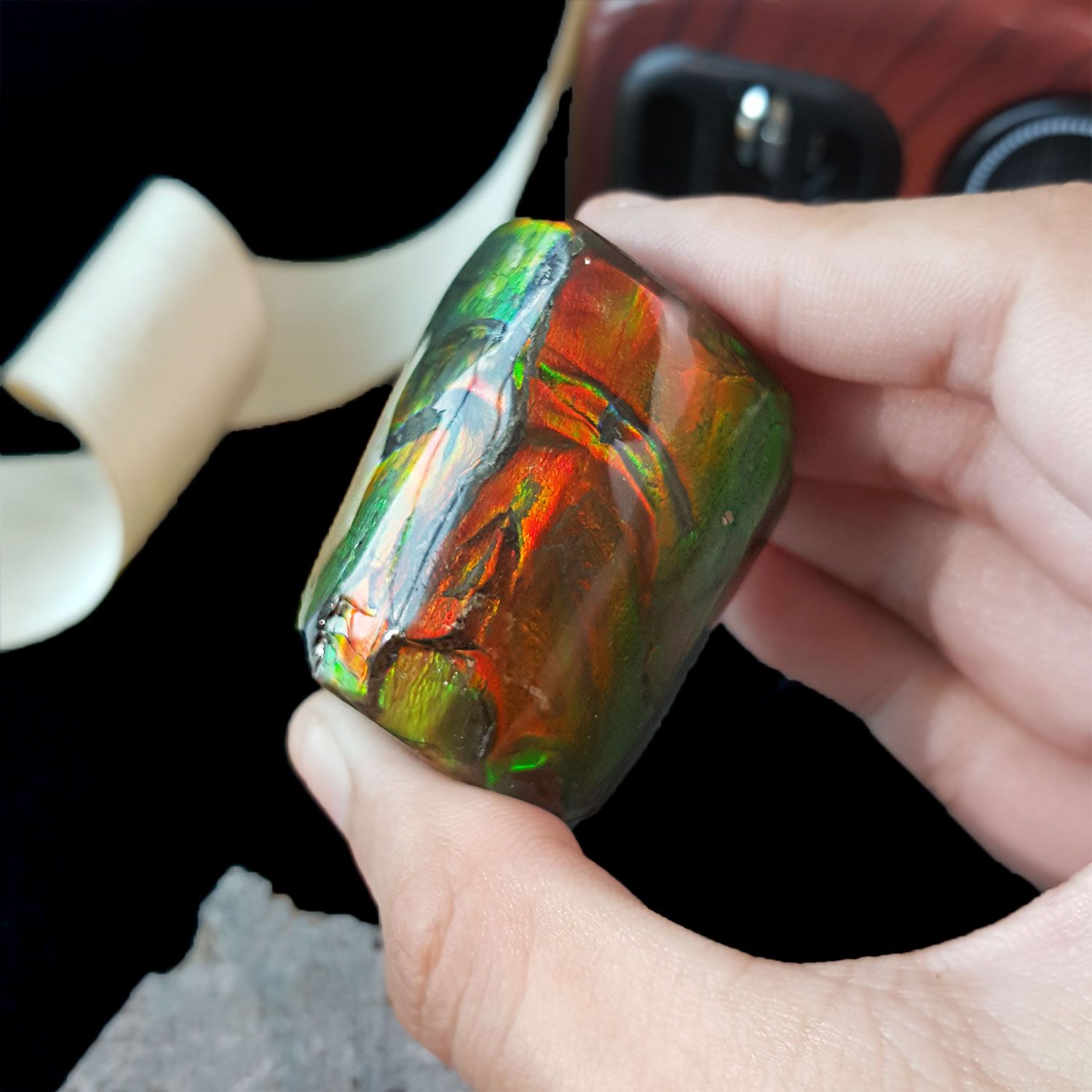 33mm x 42mm 加拿大斑彩原石
