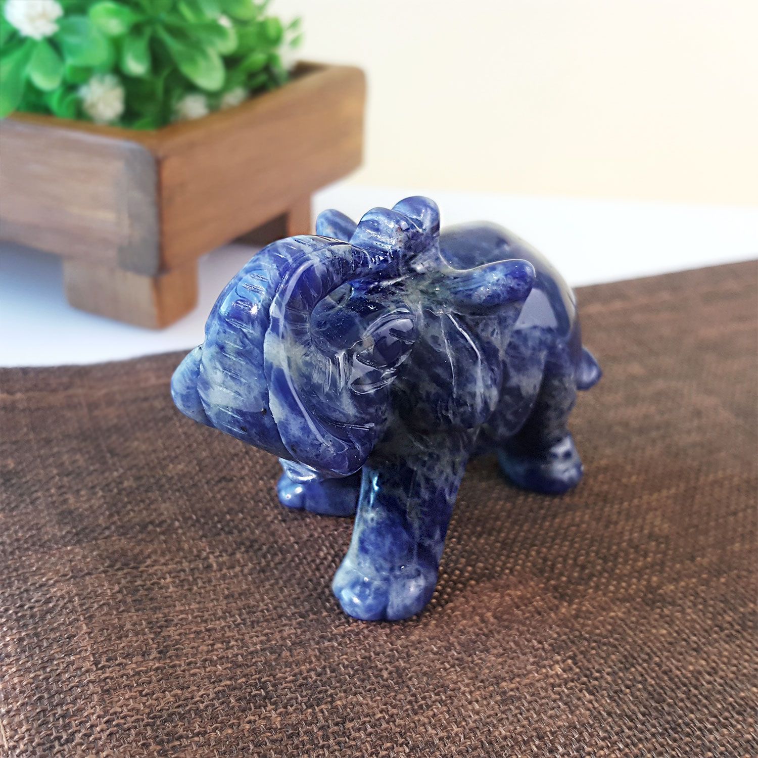 Sodalite Elephant 