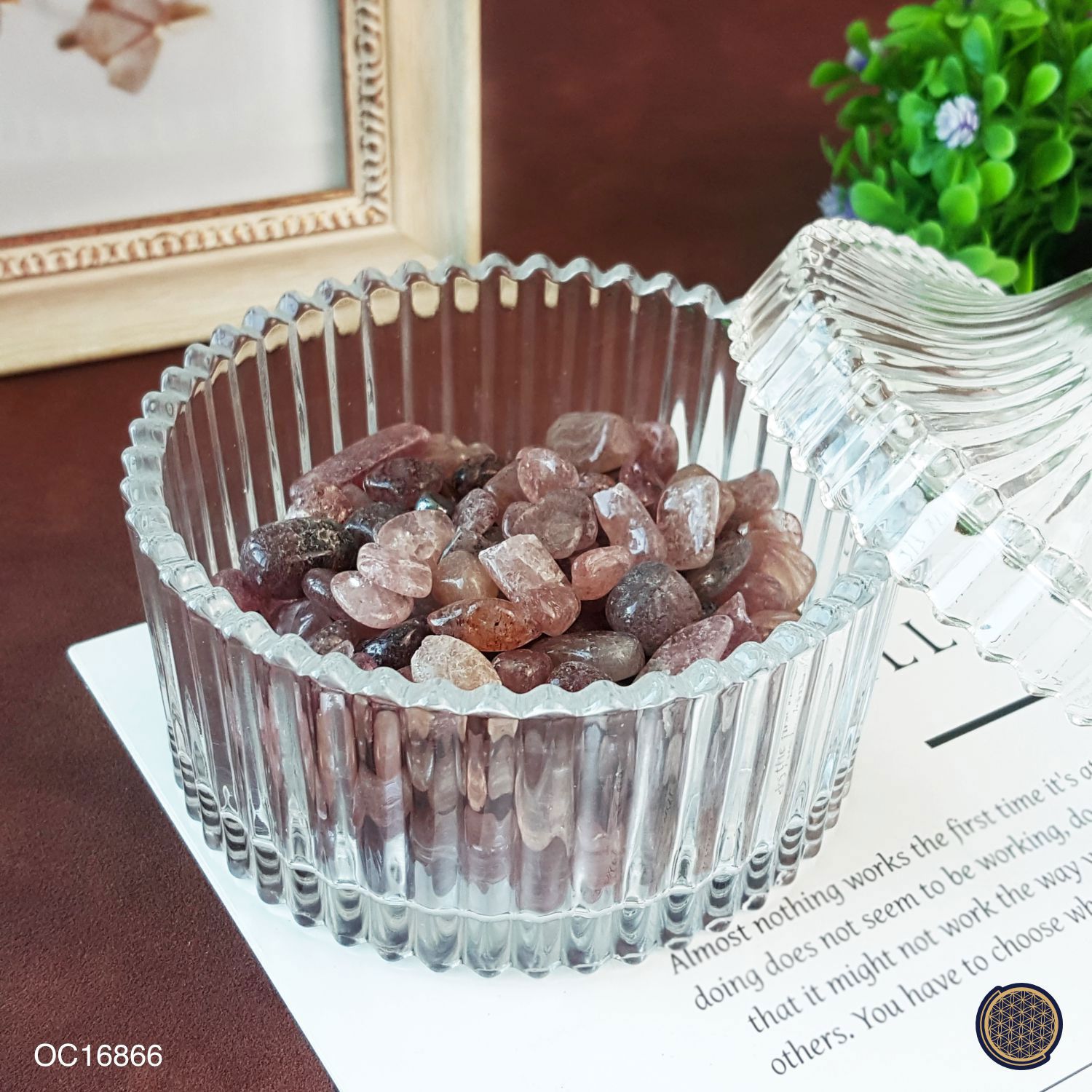 Strawberry Stone Chip (Medium) -250GM 