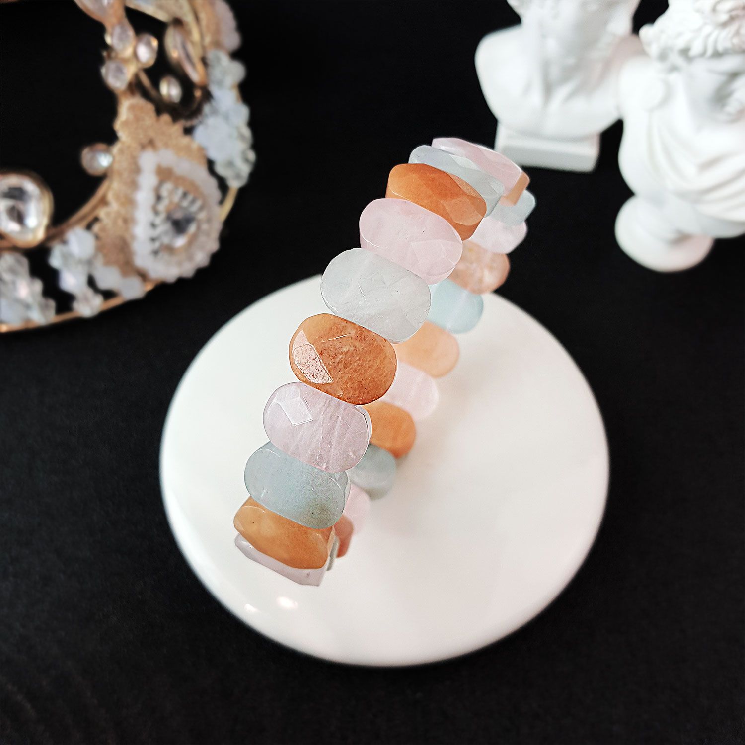 9X14mm 摩根石椭圆形角度手排