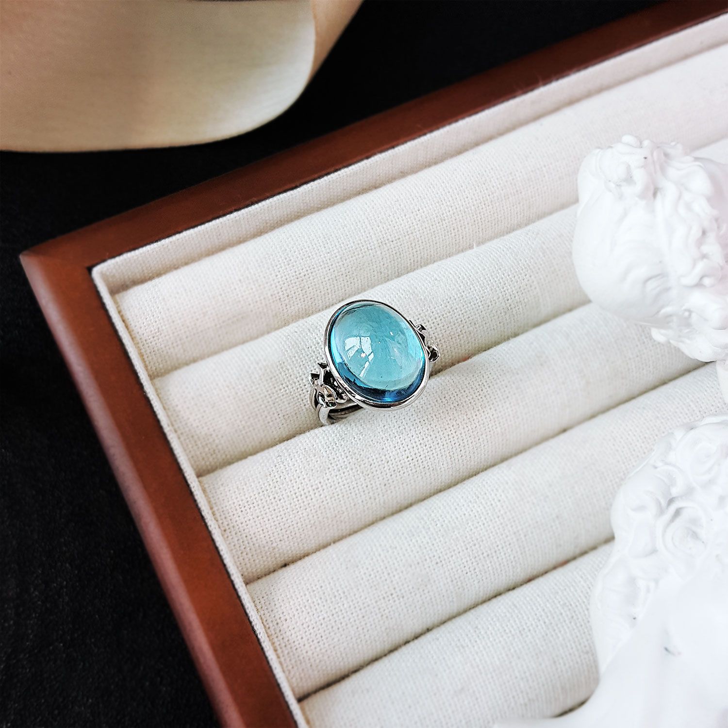 Blue Topaz Ring