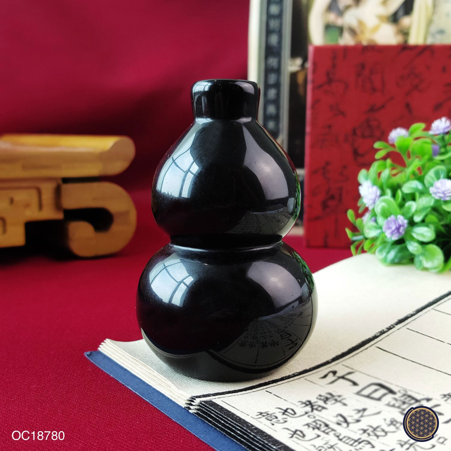 黑曜石葫芦 (8CM)