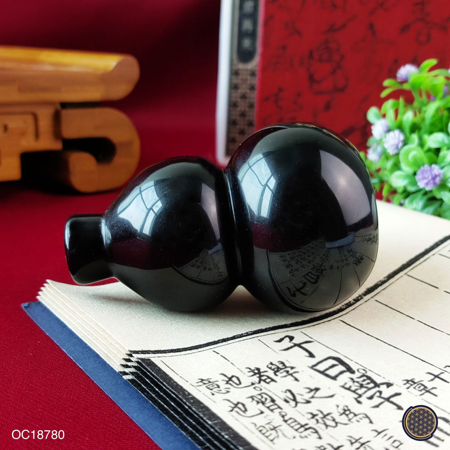 黑曜石葫芦 (8CM)