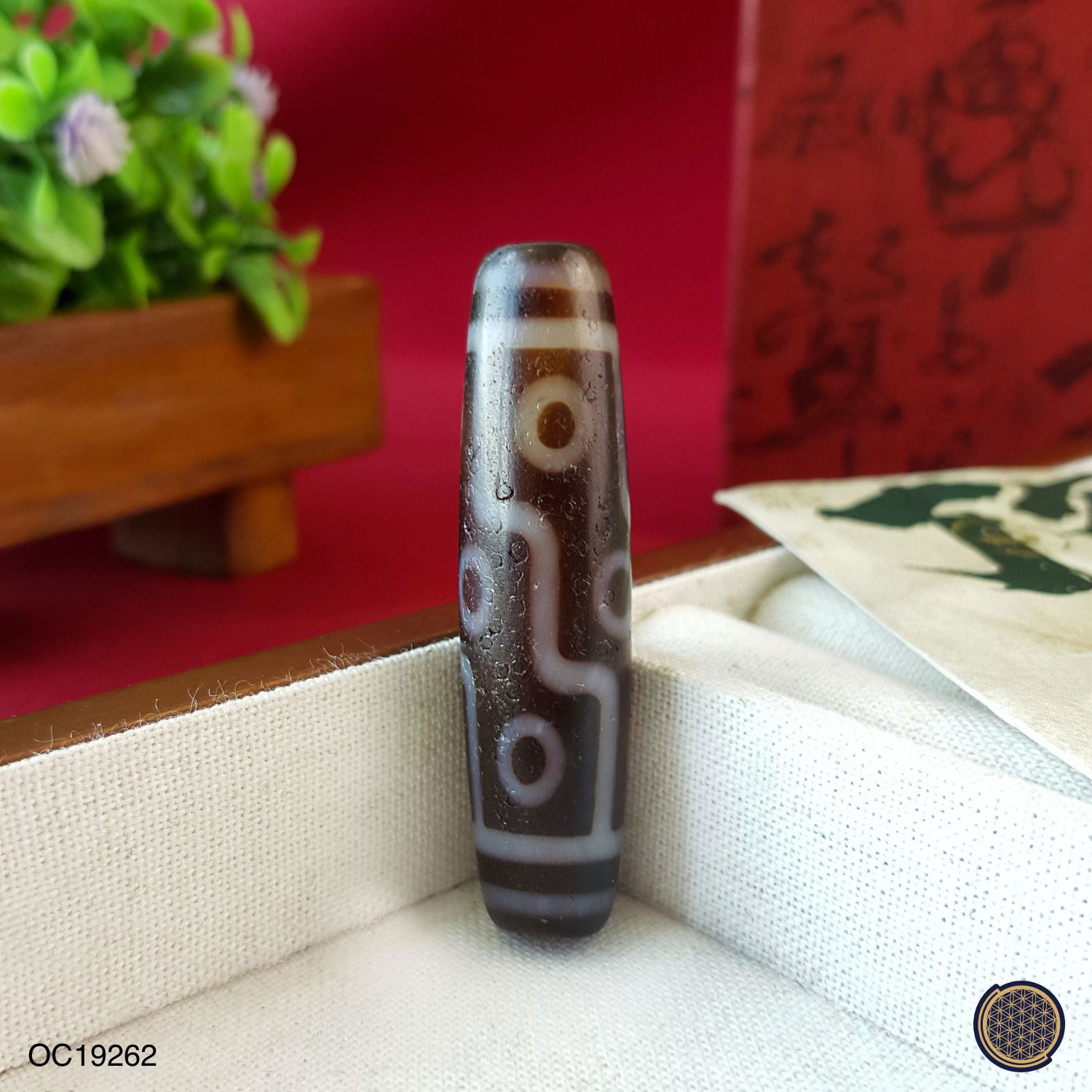 50mm 玛瑙九眼天珠