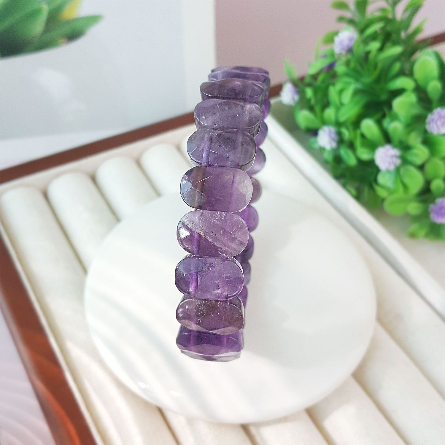 9X14mm 紫水晶米形角度手排