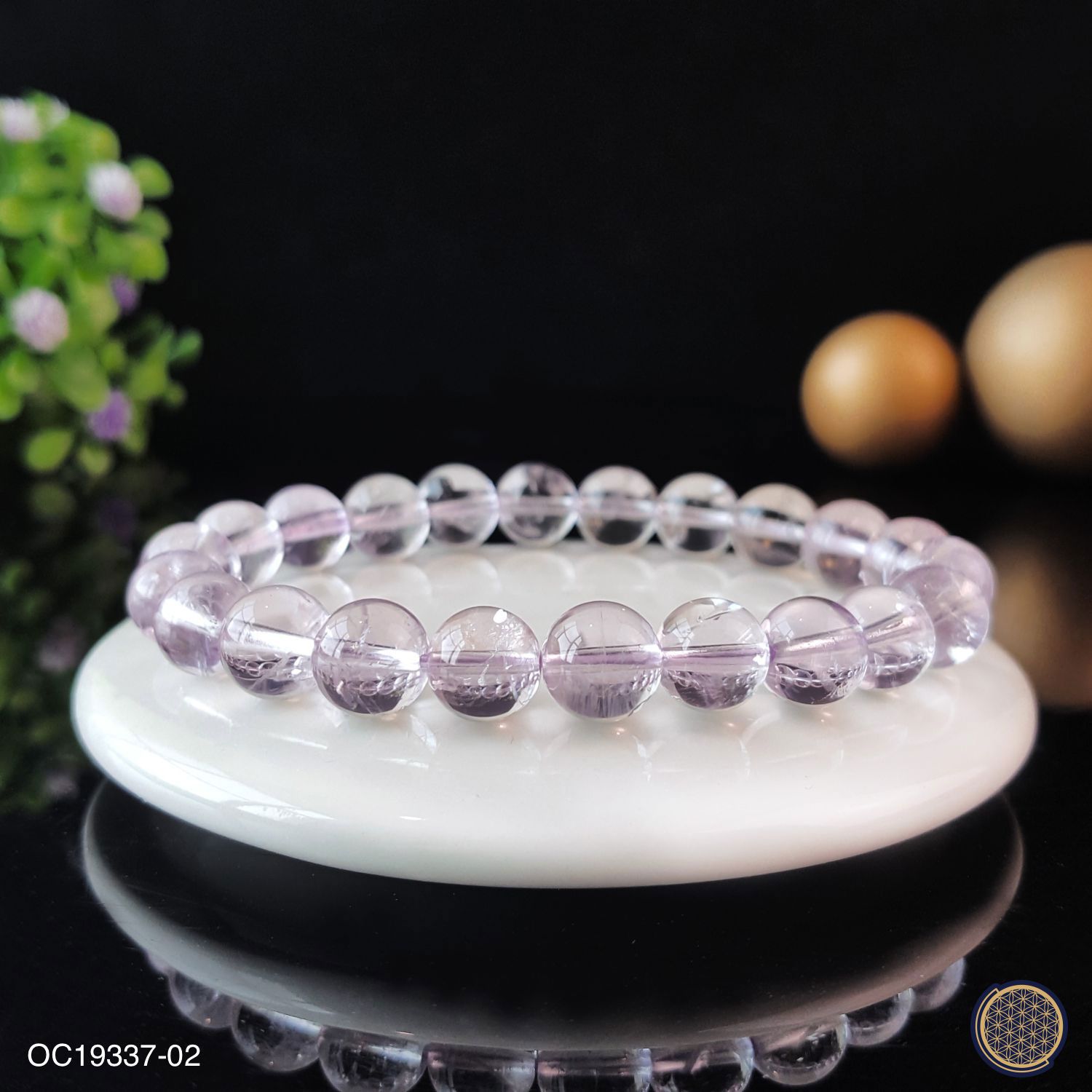 8-8.5mm Bolivia Lavendar Amethyst Bracelet