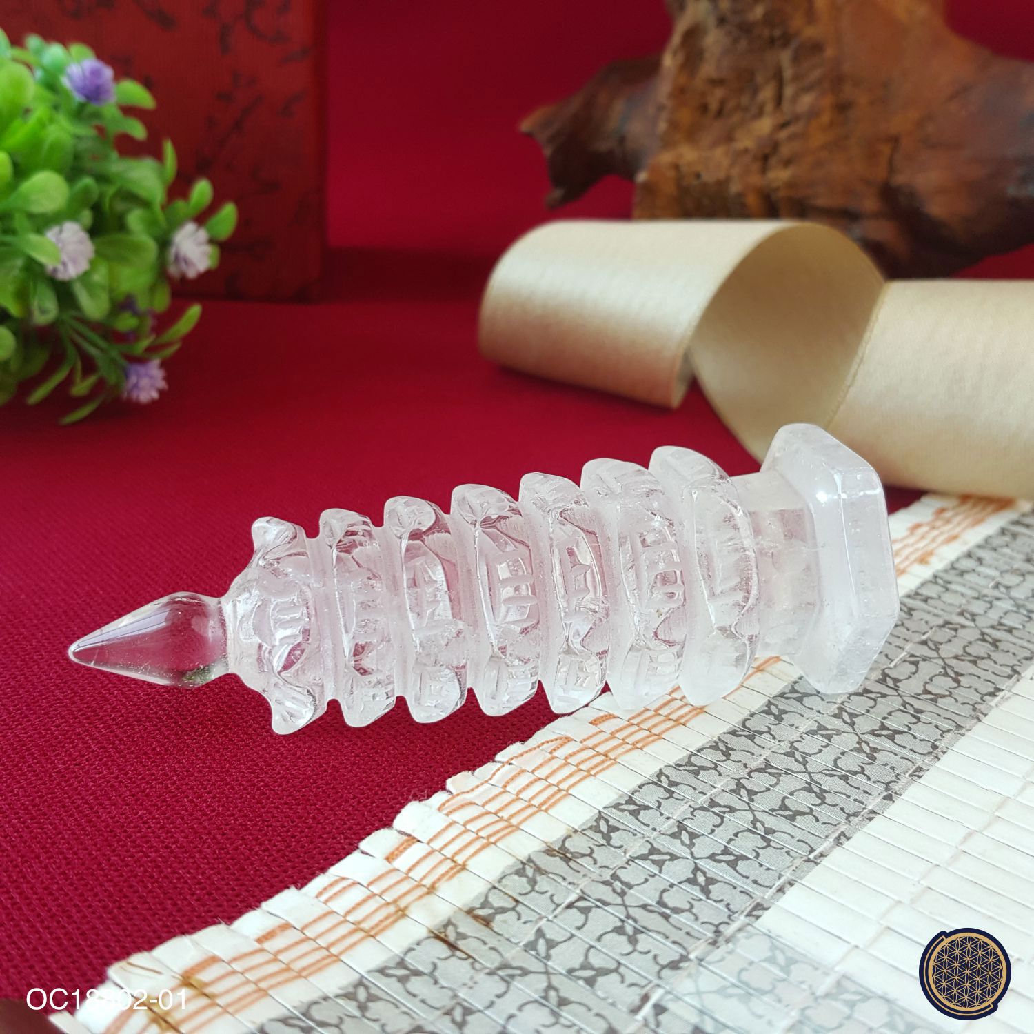 白水晶文昌塔