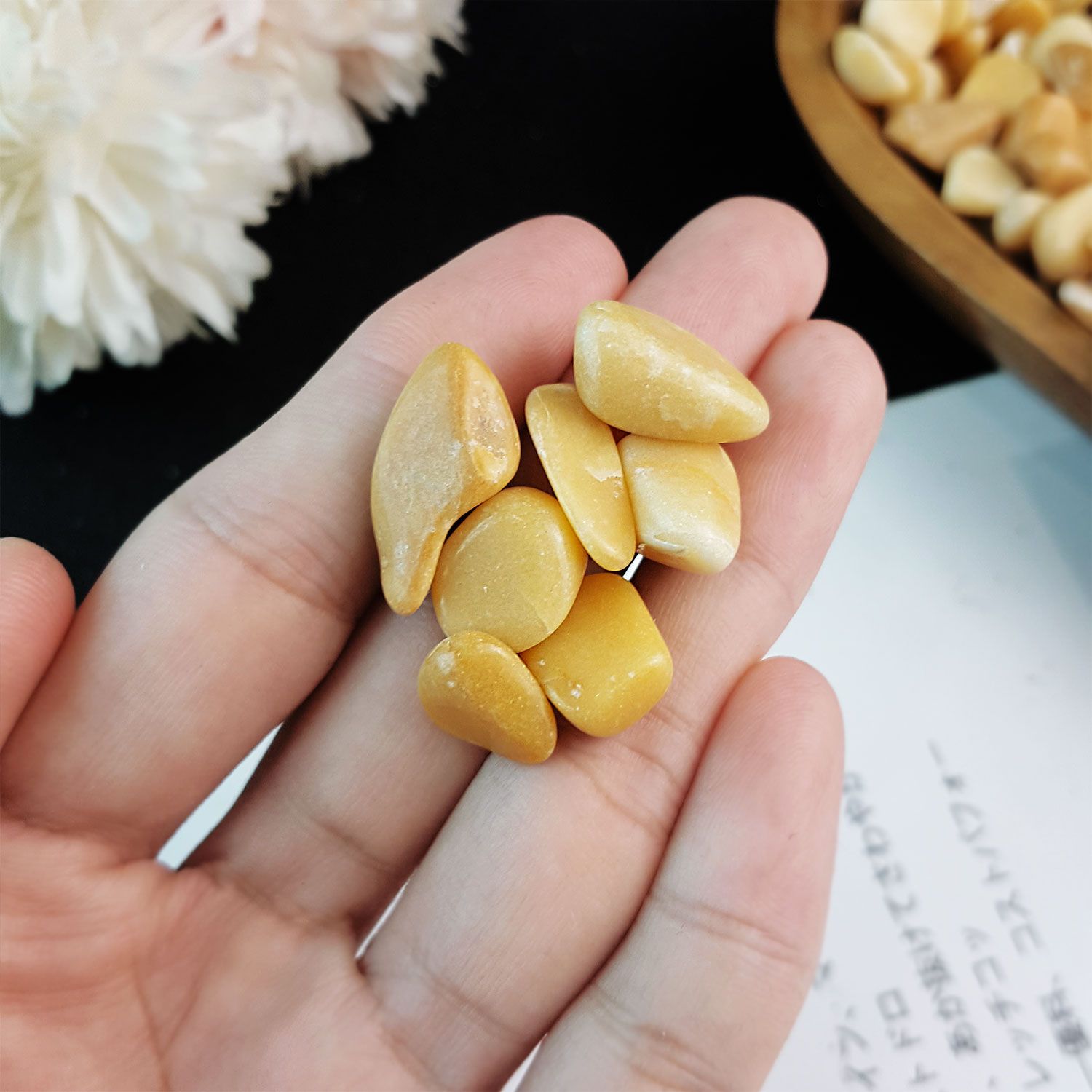 黄玉碎石(大) - 250GM