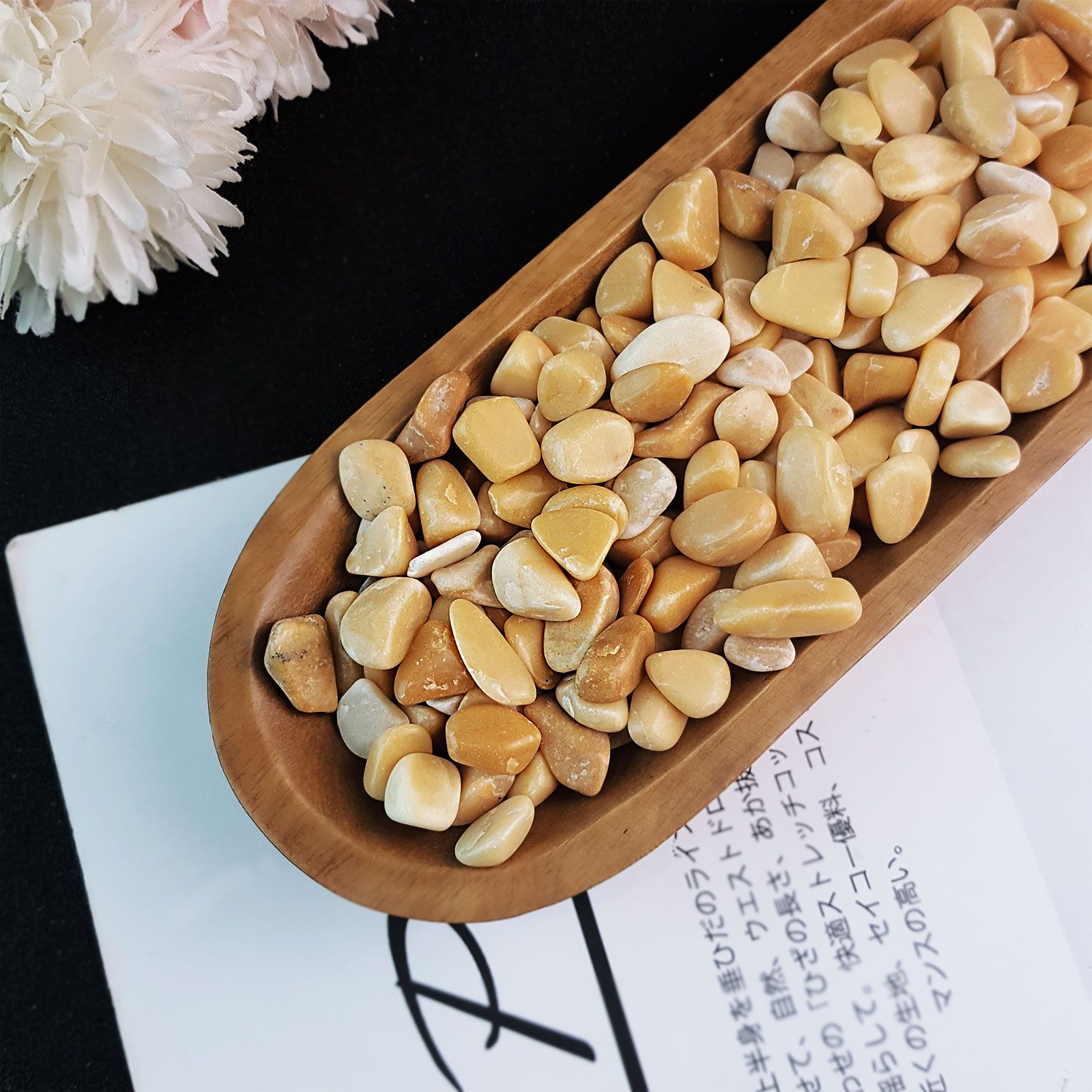 黄玉碎石(大) - 250GM