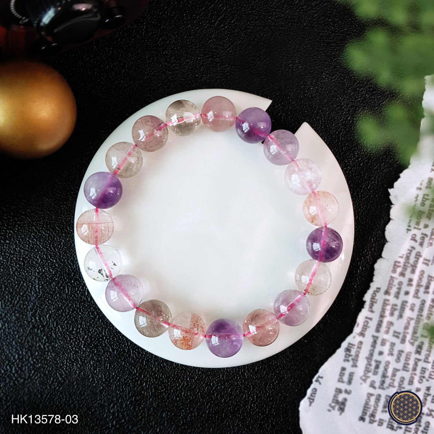 10-10.5mm Super Seven Bracelet