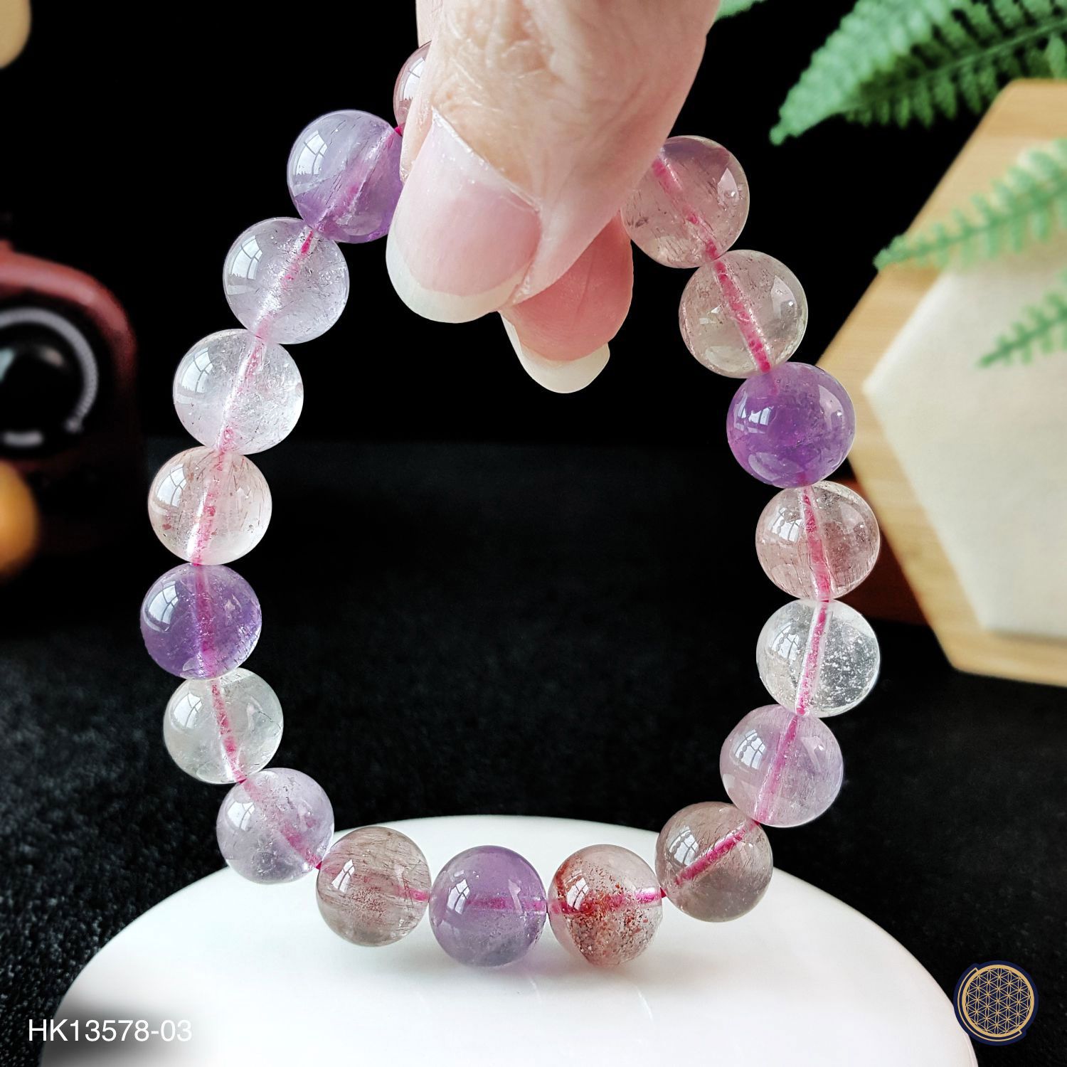10-10.5mm Super Seven Bracelet