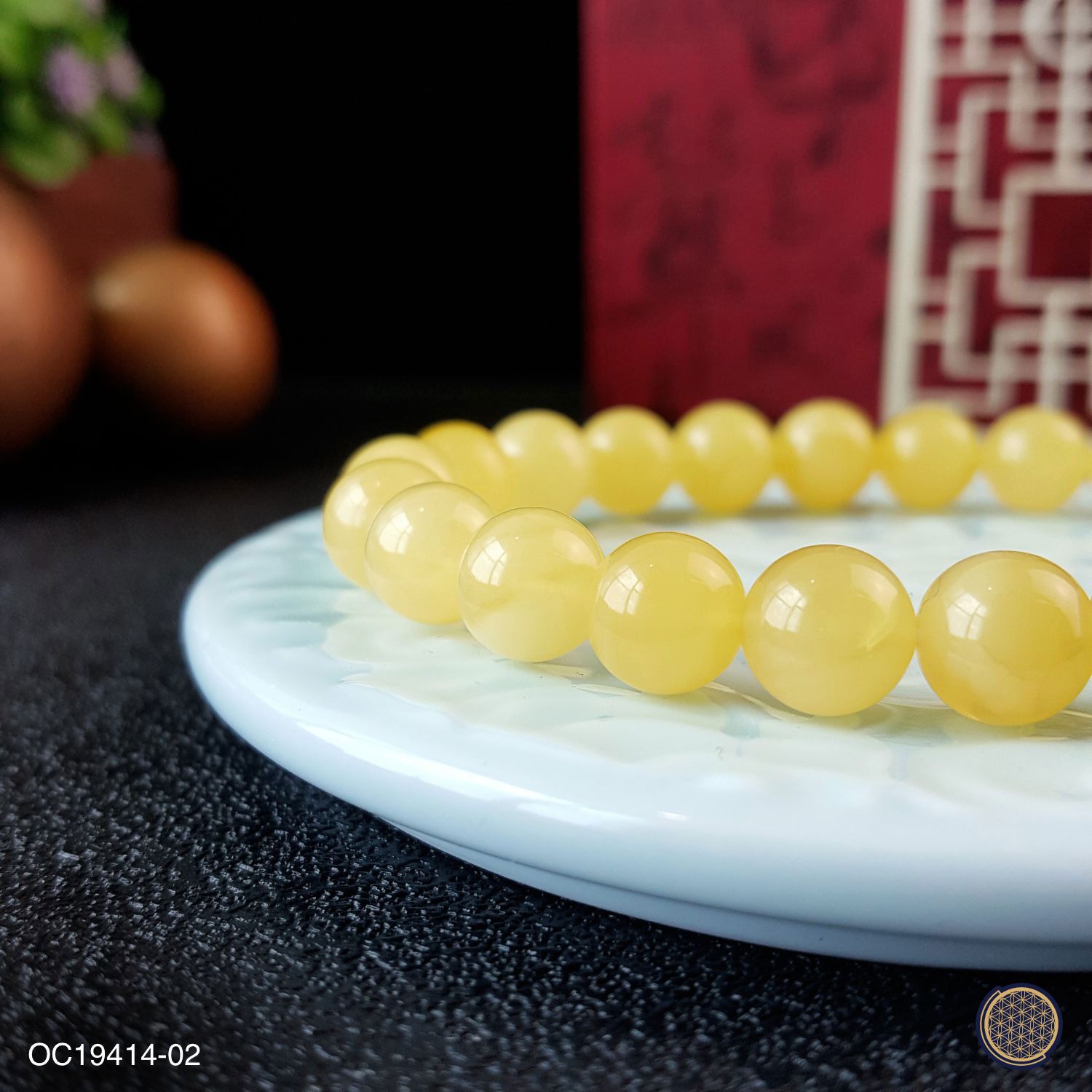 8mm 俄罗斯蜜蜡琥珀手链