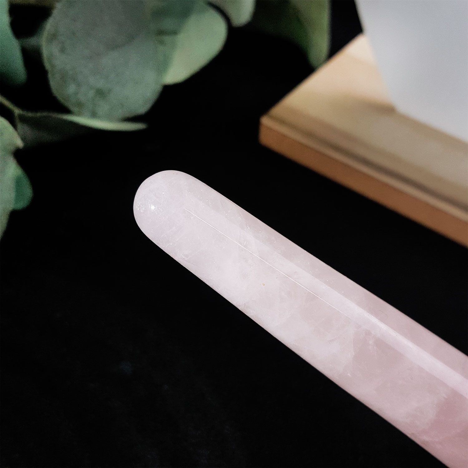 粉晶穴位按摩棒