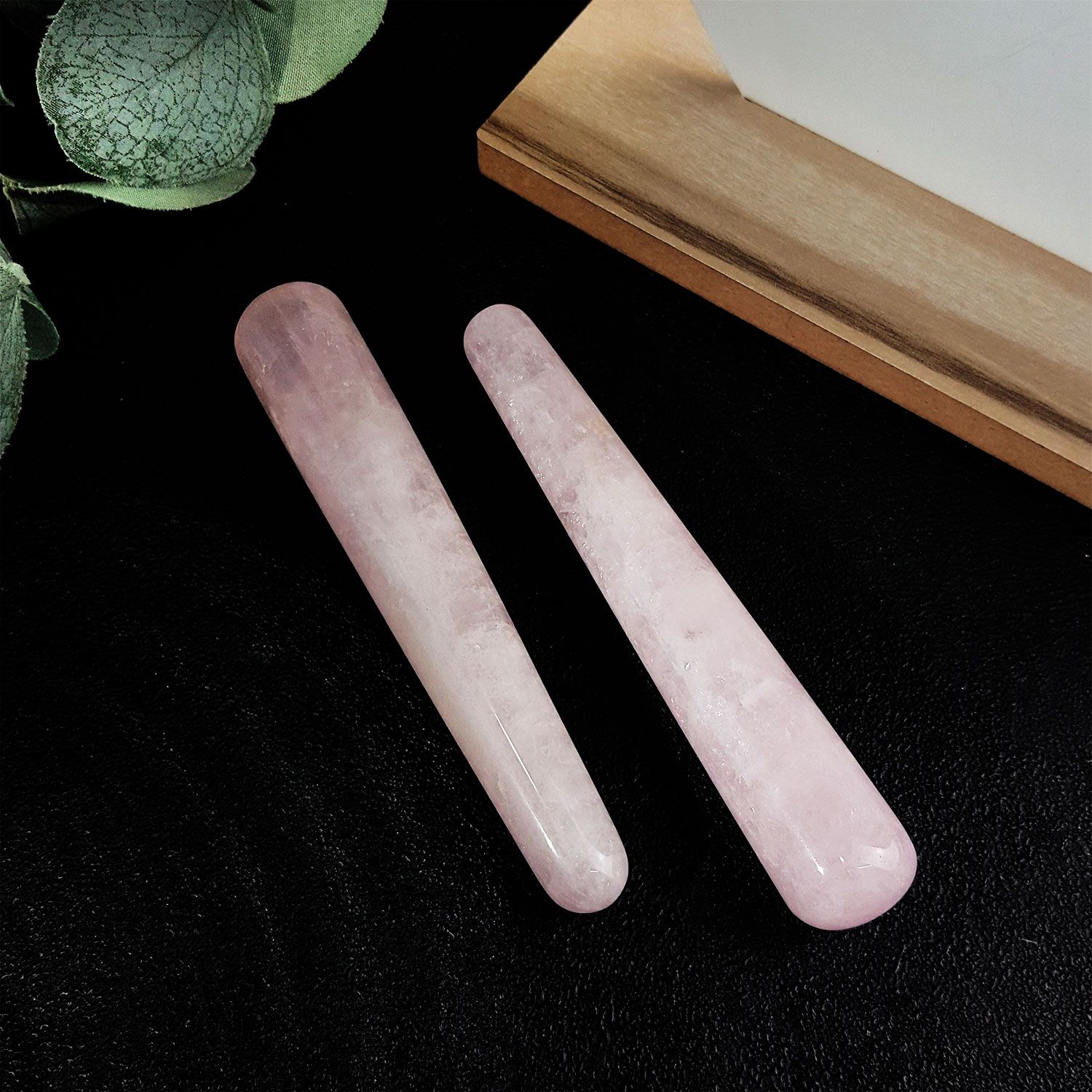 粉晶穴位按摩棒