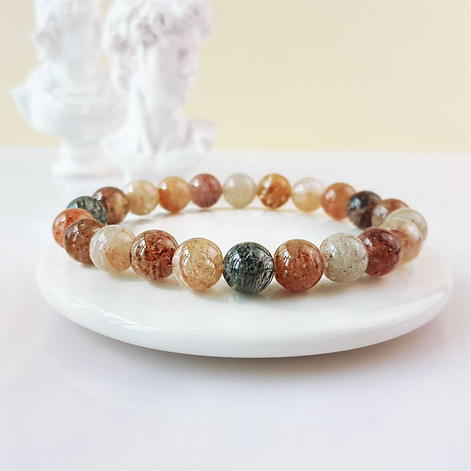 8-8.5mm Thousand Layer Garden Phantom  Bracelet